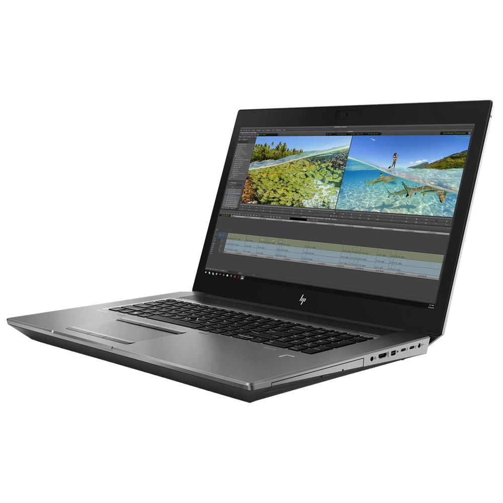Mobilna radna stanica HP Zbook 17 G6, Intel Core i7 9850H, 2.60 GHz, 32 GB RAM, 1TB SSD, 17.3"FHD (1920 x 1080), NVIDIA Quadro RTX 5000 16GB, Webcam, Windows, Refurbished