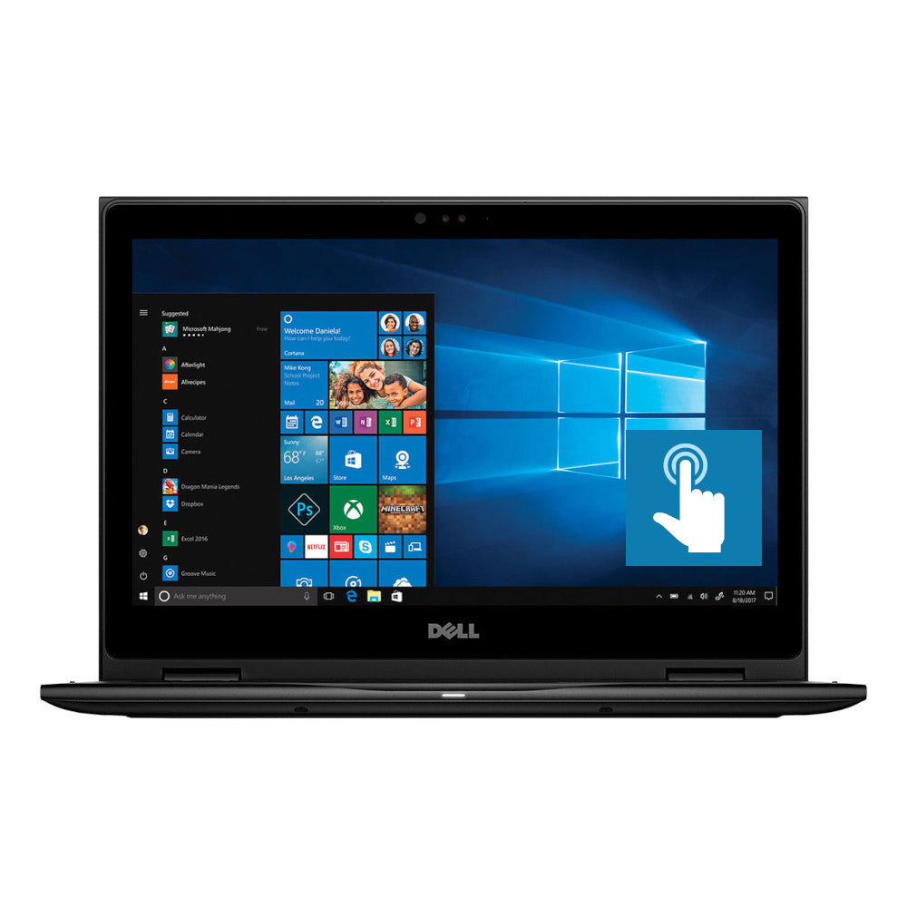 Prijenosno računalo Dell Latitude 3390 2in1, Intel Core i5 8350U, 1.70 GHz, 8 GB RAM, 256GB SSD, 13.3"FHD (1920 x 1080), Intel UHD Graphics 620, Webcam, Windows, Refurbished