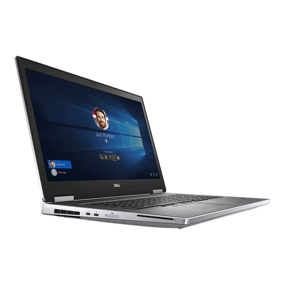 Mobilna radna stanica Dell Precision 7740, Intel Core i7 9850H, 2.60 GHz, 32 GB RAM, 1TB SSD, 17.3"FHD (1920 x 1080), NVIDIA Quadro RTX 4000 8GB, Webcam, Windows, Refurbished