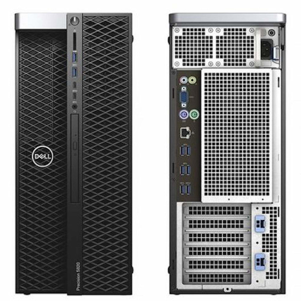 Radna stanica Dell Precision 5820, Intel Xeon W-2133, 3.6GHz, 32 GB DDR4, 500 GB SSD, NVIDIA Quadro RTX 4000 8GB, Windows, Refurbished