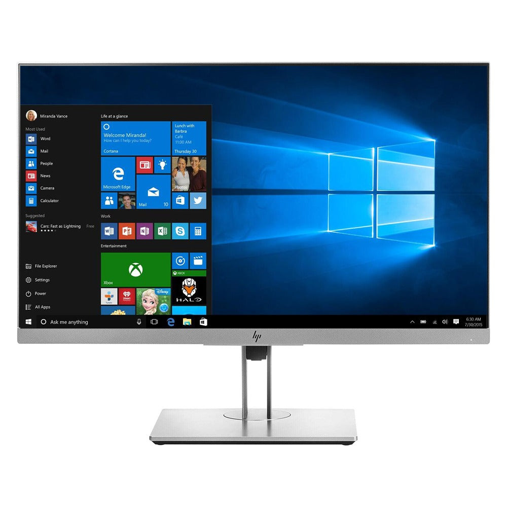 Monitor HP E243i 24" (1920x1200) IPS 5ms, HDMI, VGA, Display Port, USB, Refurbished