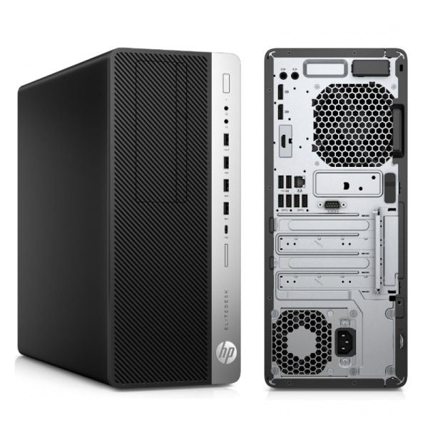 Računalo HP EliteDesk 800 G4 Tower, Intel Core i7 8700, 3.20 GHz, 16 GB RAM, 256GB SSD, Intel UHD Graphics 630, Windows, Refurbished