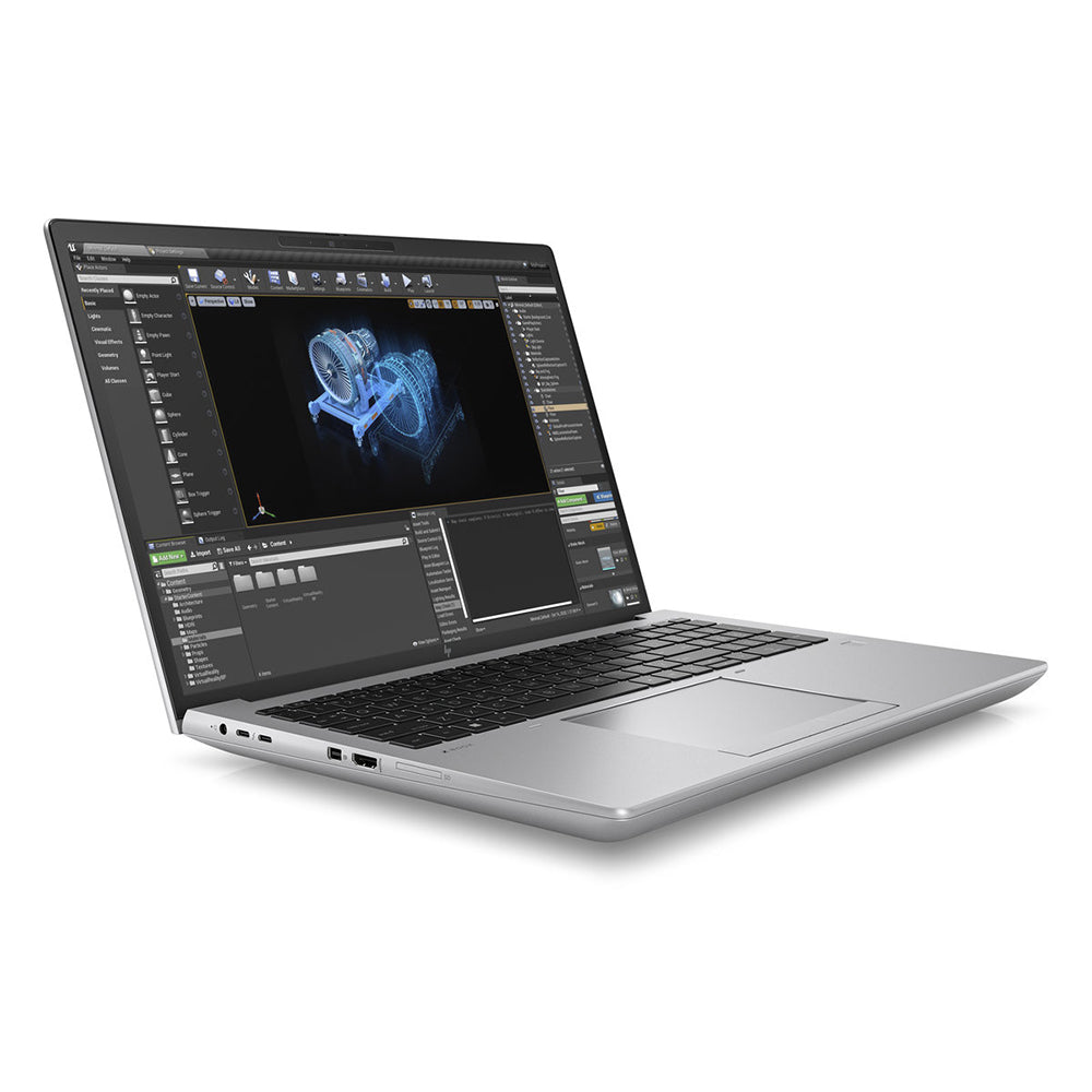 Mobilna radna stanica HP Zbook Fury 16 G10, Intel Core i7 13850HX, 2.10 GHz, 64 GB RAM, 1TB SSD, 16"WUXGA (1920 x 1200), NVIDIA RTX 2000 Ada 8GB, Webcam, Windows, Refurbished
