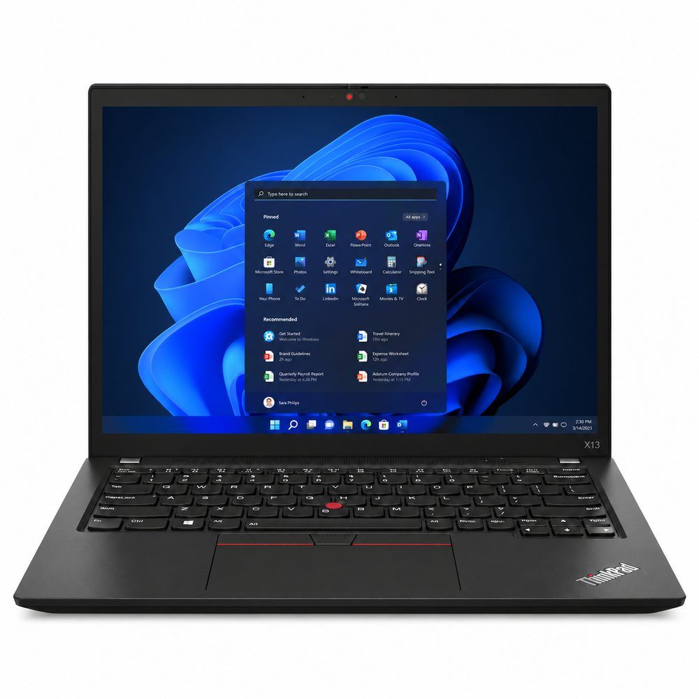 Prenosnik Lenovo ThinkPad X13 GEN3, AMD Ryzen 5 PRO 6650U, 2.90 GHz, 32 GB RAM, 512GB SSD, 13.3"WUXGA (1920 x 1200), AMD Radeon 660M, Webcam, Windows, Refurbished