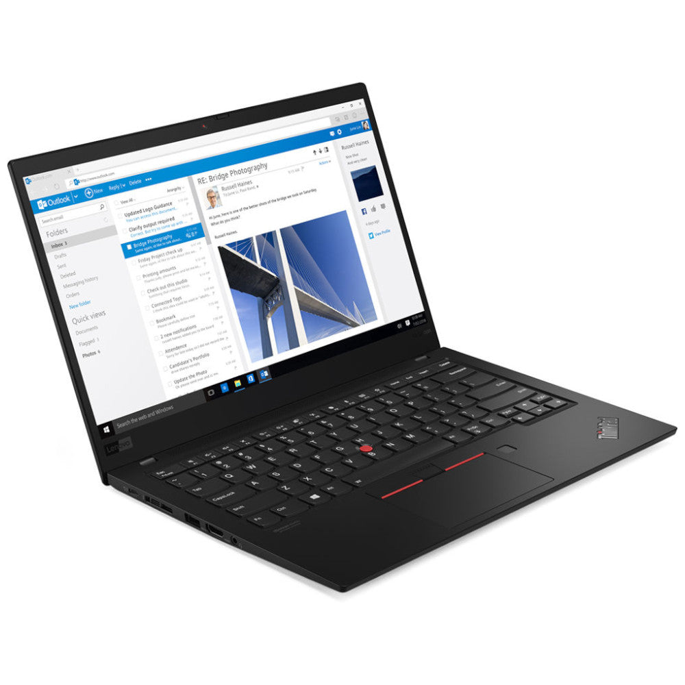 Prijenosno računalo Lenovo ThinkPad X1 Carbon gen 7, Intel Core i7 8665U, 1.90 GHz, 16 GB RAM, 512GB SSD, 14"FHD (1920 x 1080), Intel UHD Graphics 620, Webcam, Windows, Refurbished