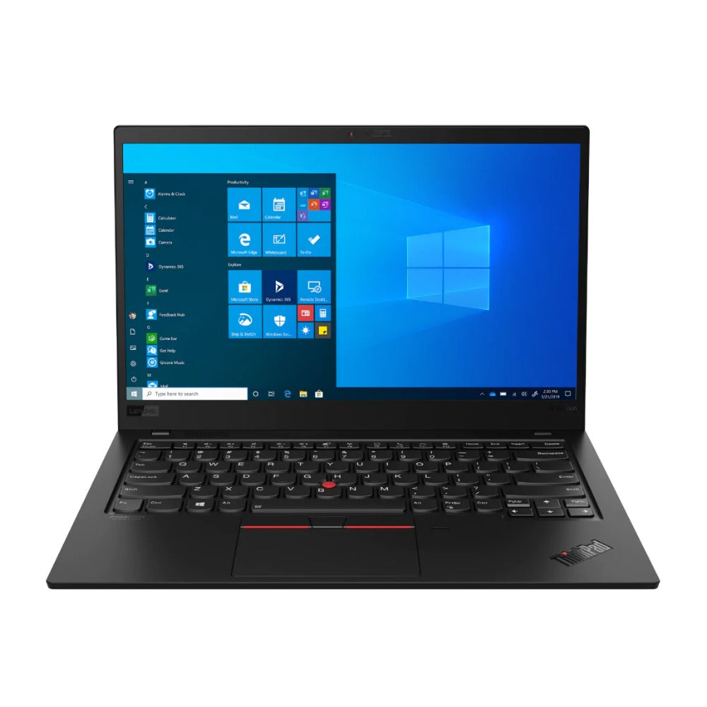Prijenosno računalo Lenovo ThinkPad X1 Carbon gen 8, Intel Core i7 10610U, 1.80 GHz, 16 GB RAM, 256GB SSD, 14"FHD (1920 x 1080), Intel UHD Graphics, Webcam, Windows, Refurbished