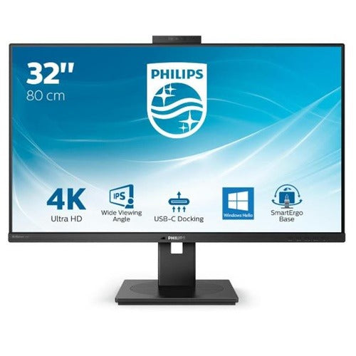 Monitor Philips 329P1H 32″ 4K UHD IPS (kamera, zvučnici, USB-C docking, LAN) – konferencijski, novi