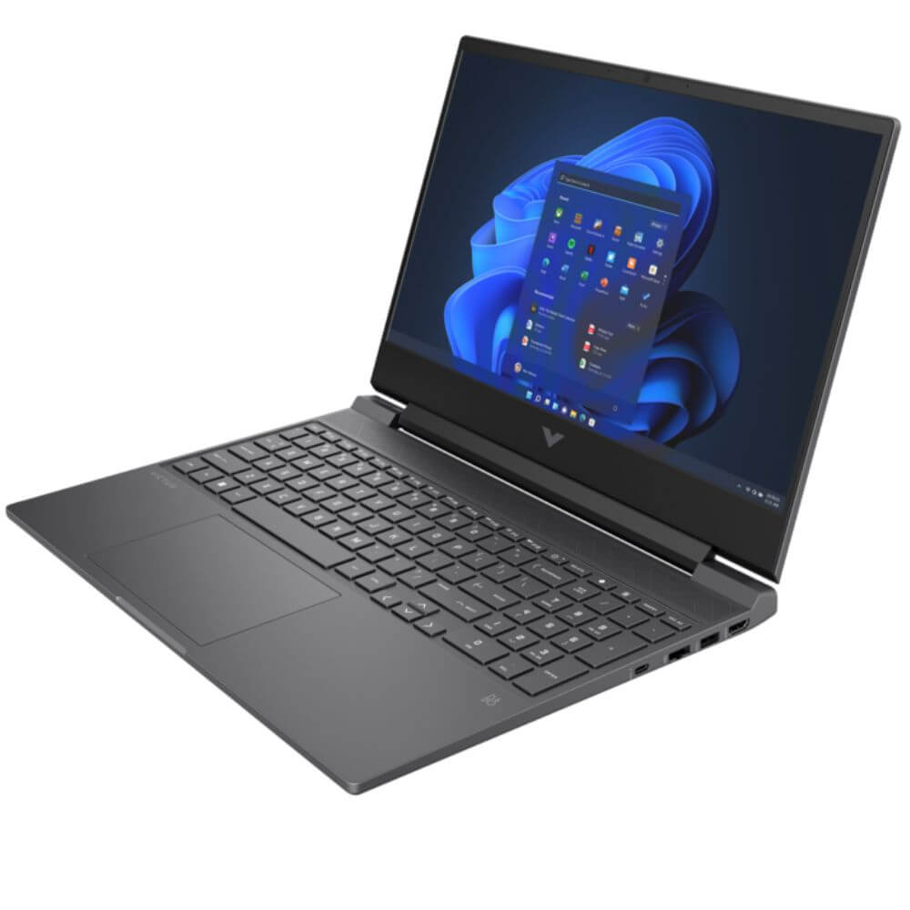 Prijenosnik HP Victus Gaming 15-fb3015ne, AMD Ryzen 7 7445HS, 16 GB DDR4, 512 GB SSD, 15.6″ FHD, NVIDIA RTX 4050 6 GB, Cam, Windows, Refurbished Open-Box