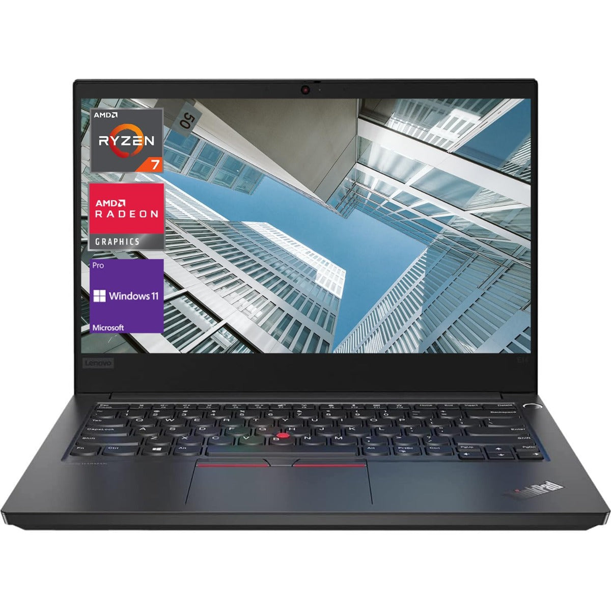 Prijenosno računalo Lenovo ThinkPad E14 GEN3, AMD Ryzen 7 5700U, 1.80 GHz, 16 GB RAM, 256GB SSD, 14"FHD (1920 x 1080), AMD Radeon Graphics, Webcam, Windows, Refurbished
