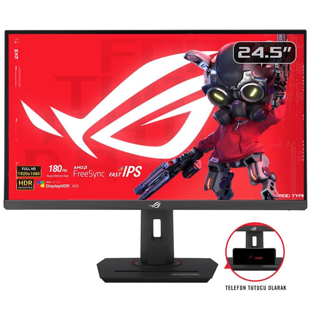 Monitor ASUS ROG Strix XG259CS 24,5″ FHD Fast IPS gaming (180Hz, 1ms, USB-C, FreeSync, HDR10, pivot) – novi