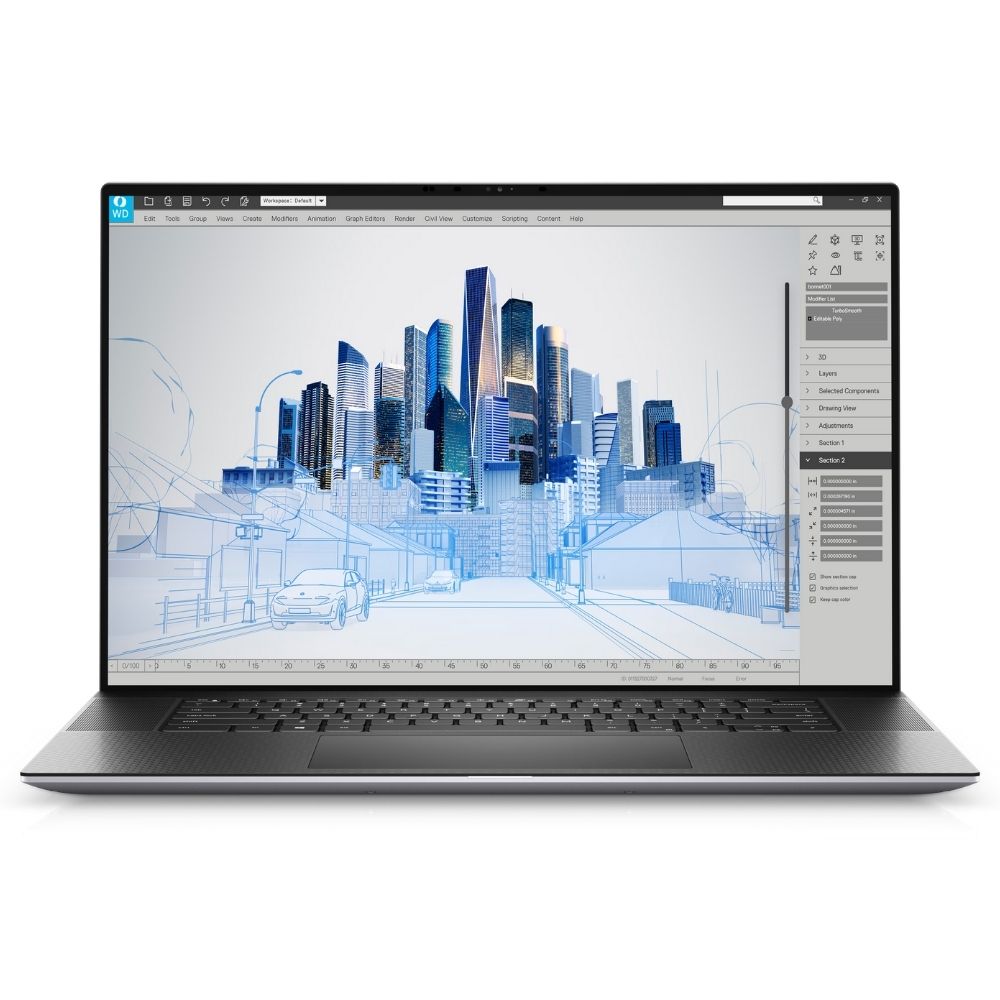 Mobilna radna stanica Dell Precision 7670, Intel Core i7 12850HX, 2.10 GHz, 32 GB RAM, 1TB SSD, 16"WUXGA (1920 x 1200), NVIDIA RTX A2000 8GB, Webcam, Windows, Refurbished