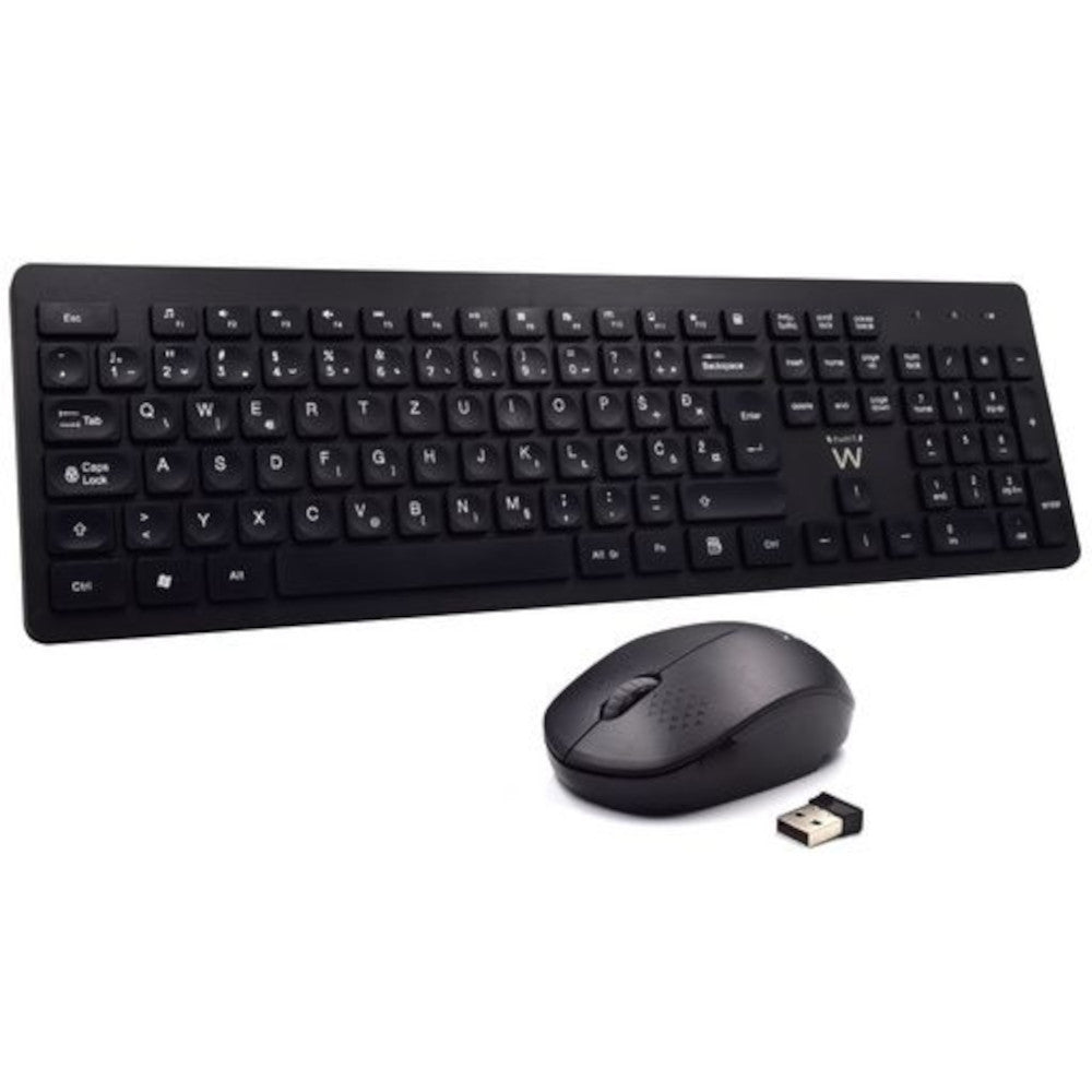 Set bezžične miške i tipkovnice Ewent Wireless Combo