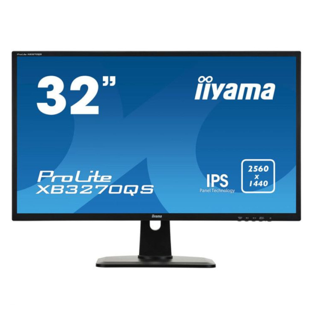 Monitor Iiyama XB3270QS-B1 32" 81,3 cm, 2560x1440, IPS, 4ms, DVI, HDMI, DisplayPort, pivot, zvučnici, 24M jamstvo, Novo