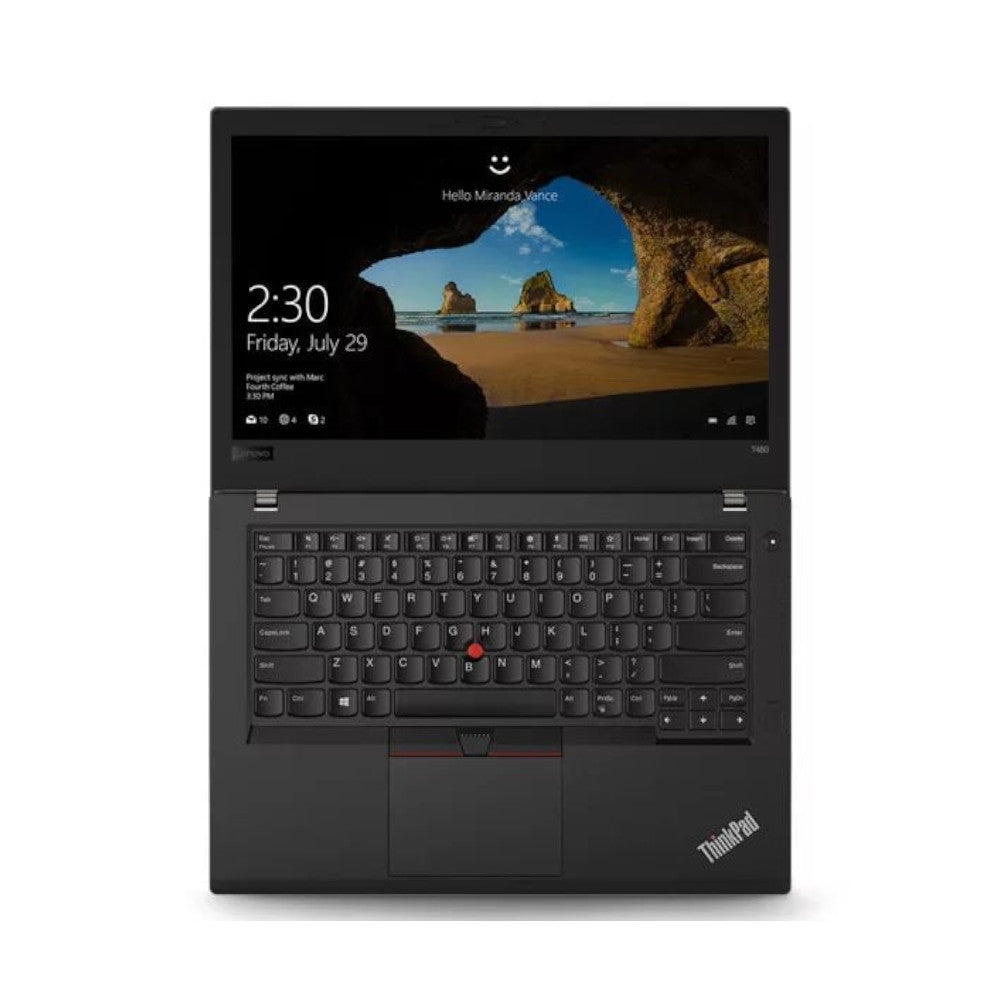 Prijenosno računalo Lenovo ThinkPad T480, Intel Core i7 8650U, 1.90 GHz, 16 GB RAM, 256GB SSD, 14"FHD (1920 x 1080), Intel UHD Graphics 620, Webcam, Windows, Refurbished