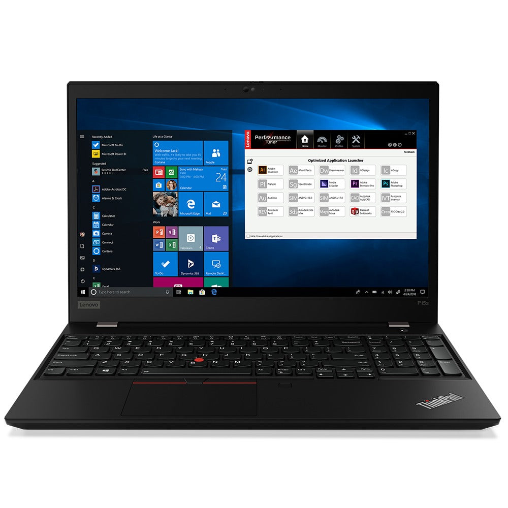 Prijenosno računalo Lenovo ThinkPad P15s GEN1, Intel Core i7 10610U, 1.80 GHz, 16 GB RAM, 256GB SSD, 15.6"FHD (1920 x 1080), NVIDIA Quadro P520 2GB, Webcam, Windows, Refurbished