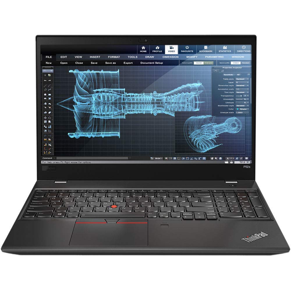Prijenosno računalo Lenovo ThinkPad P52s, Intel Core i7 8650U, 1.90 GHz, 8 GB RAM, 256GB SSD, 15.6"FHD (1920 x 1080), NVIDIA Quadro P500 2GB, Webcam, Windows, Refurbished