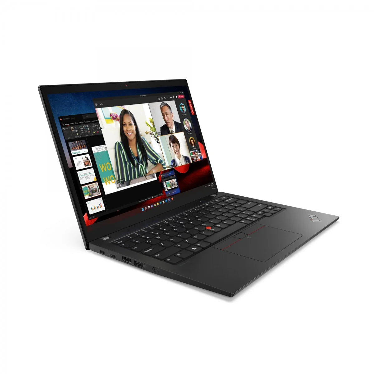 Prijenosno računalo Lenovo ThinkPad T14s GEN4, Intel Core i5 1345U, 1.60 GHz, 16 GB RAM, 256GB SSD, 14"WUXGA (1920 x 1200), Intel Iris Xe Graphics, Webcam, Windows, Refurbished