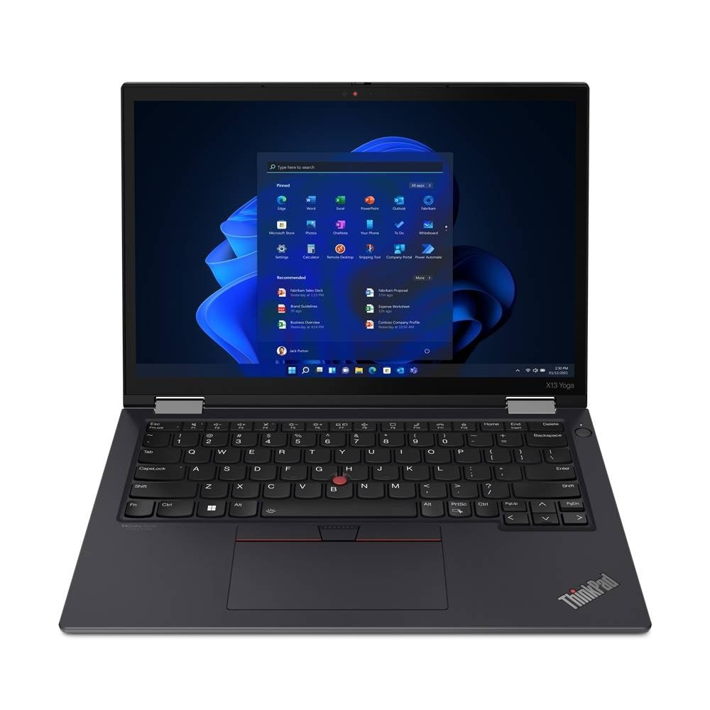 Prijenosno računalo Lenovo ThinkPad X13 GEN3, Intel Core i7 1270P, 2.20 GHz, 32 GB RAM, 256GB SSD, 13.3"WUXGA (1920 x 1200), Intel Iris Xe Graphics, Webcam, Windows, Refurbished