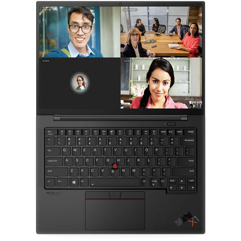Prijenosno računalo Lenovo ThinkPad X1 Carbon gen 9, Intel Core i7 1185G7, 3.00 GHz, 16 GB RAM, 256GB SSD, 14"WUXGA (1920 x 1200), Intel Iris Xe Graphics, Webcam, Windows, Refurbished