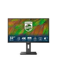 Monitor Philips 32B1N3800 32″ 4K UHD IPS  (zvučnici, HDMI/DP, USB hub, pivot) – novi