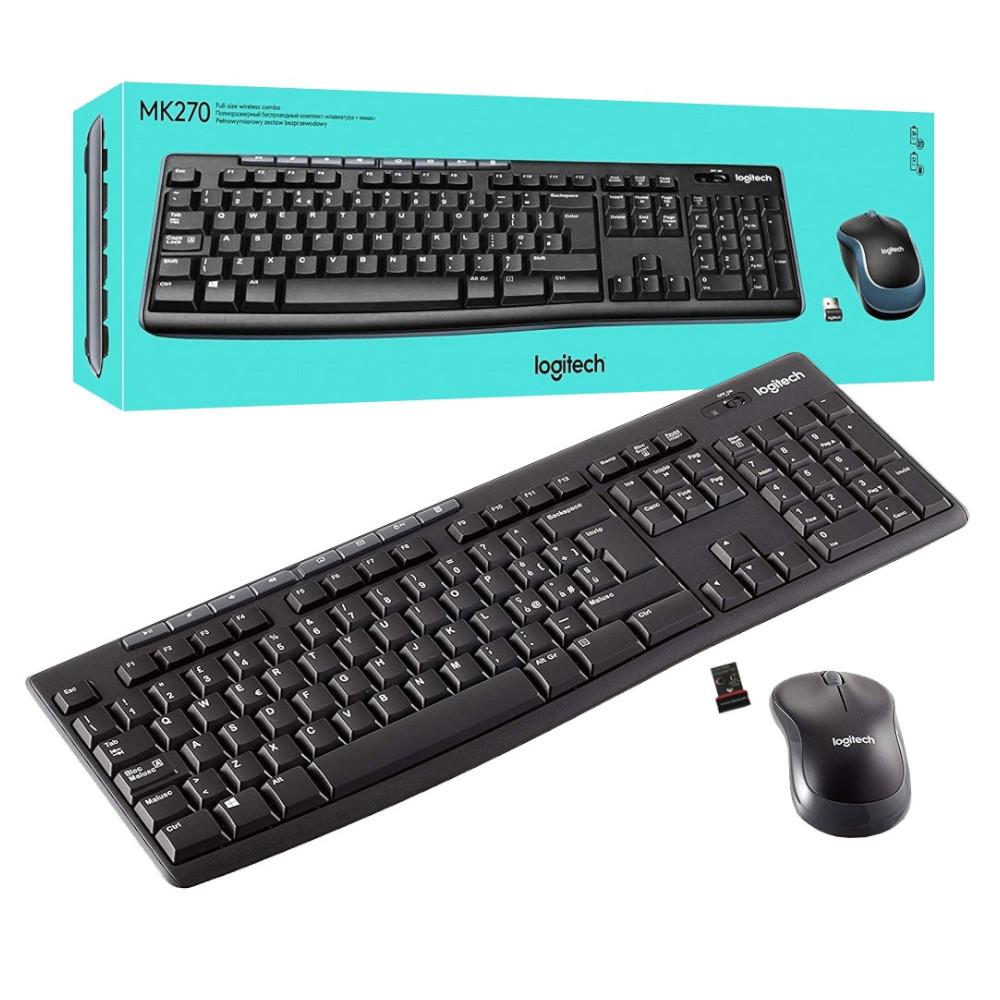 Logitech Wireless Combo MK270, Unifying SLO Tipkovnica i Miš
