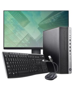 Set HP EliteDesk 800 G4 SFF, Intel Core i7-8700, 3.2Ghz, 8GB RAM DDR4, 256GB SSD, Intel UHD 630, Windows