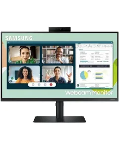 Monitor Samsung S24A400VEU 24″ FHD IPS monitor (kamera, zvočniki, USB hub, HDMI/DP, pivot) – nov