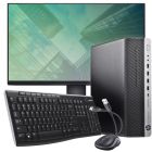 Set HP EliteDesk 800 G4 SFF, Intel Core i7-8700, 3.2Ghz, 8GB RAM DDR4, 256GB SSD, Intel UHD 630, Windows