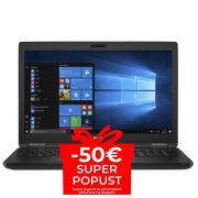Prijenosnik Dell Latitude 5580, Intel Core i5 7200U, 2.50 GHz, 8GB RAM DDR4, 256GB SSD, 15.6 FHD, Intel HD 620, Cam, Windows