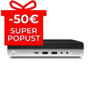 Računalo HP EliteDesk 800 G3 DM, Intel Core i5 6500, 3,2 GHz, 8 GB DDR4, 256 GB SSD, Windows