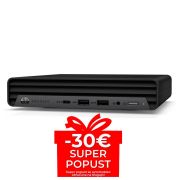 Računalo HP ProDesk 600 G6 DM, Intel Core i5 10500T, 2.3GHz, 8 GB RAM DDR4, 256 GB SSD, Intel UHD, Windows