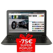 Mobilna Radna stanica HP Zbook 15 G4, i7-7820HQ, 2.9GHz, 16 GB RAM DDR4, 512 GB SSD, 15.6 FHD, NVIDIA Quadro M2200M, Webcam, Windows
