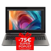 Mobilna Radna stanica HP Zbook 15 G6, i7-9850H, 2.6GHz, 16 GB RAM DDR4, 512 GB SSD, 15.6 FHD, NVIDIA Quadro T2000 Max-Q 4GB, Cam, Windows