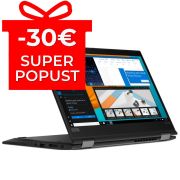 Prijenosnik Lenovo ThinkPad X13 Yoga GEN1, Intel Core i5 10310U, 1.7GHz, 16GB RAM, 256 GB SSD, 13.3" FHD Touch, Intel HD 620, Cam, Windows
