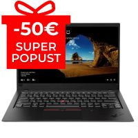 Prijenosnik Lenovo ThinkPad X1 Carbon gen 6, Intel Core i5 8350U, 1.70 GHz, 8GB RAM, 256GB SSD, 14" FHD, Intel UHD, Cam, Windows