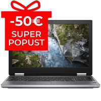 Mobilna Radna stanica Dell Precision 7540, Intel Core i9 9880H, 2,3 Ghz, 32GB RAM DDR4, 512GB SSD, 15.6" FHD, Quadro T2000 4GB, Cam, Windows