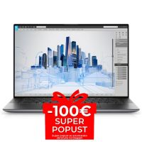 Mobilna Radna stanica Dell Precision 5560, Intel Core i7 11850H, 2.5GHz, 16 GB DDR4, 512 GB SSD, 15.6" FHD, Quadro RTX A2000 4GB, Cam, Windows