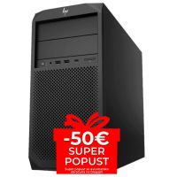 Radna stanica HP Z2 G4, Intel Xeon E-2176G, 3.7GHz, 32GB DDR4, 512GB SSD + 1TB HDD, Quadro P400 2 GB, Windows