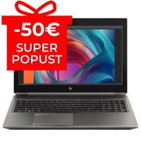 Mobilna Radna stanica HP Zbook 15 G6, i7-9850H, 2.6GHz, 16 GB RAM DDR4, 512 GB SSD, 15.6 FHD, NVIDIA Quadro T2000 Max-Q 4GB, Cam, Windows
