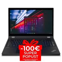 Mobilna Radna stanica Lenovo ThinkPad P15 GEN1, Intel Core i7-10750H, 2.6GHz, 32 GB DDR4, 512GB SSD, 15.6" FHD, Quadro T1000 4GB, Cam, Windows
