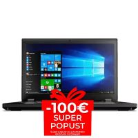 Mobilna Radna stanica Lenovo ThinkPad P50, Intel Core i7-6820HQ, 2.7GHz, 16 GB DDR4, 512GB SSD, 15.6 FHD, NVIDIA Quadro M2000M 4GB, Cam, Windows