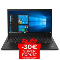 Prijenosnik Lenovo ThinkPad X1 Carbon gen 7, Intel Core i7 8665U, 1.90 GHz, 16GB RAM, 256GB SSD, 14" UHD, Intel UHD, Cam, Windows