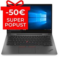Prijenosnik Lenovo ThinkPad X1 Yoga 4th, Intel Core i7 8665U, 1.9GHz, 16GB RAM, 256 GB SSD, 14" FHD, Intel HD 620, Cam, Windows